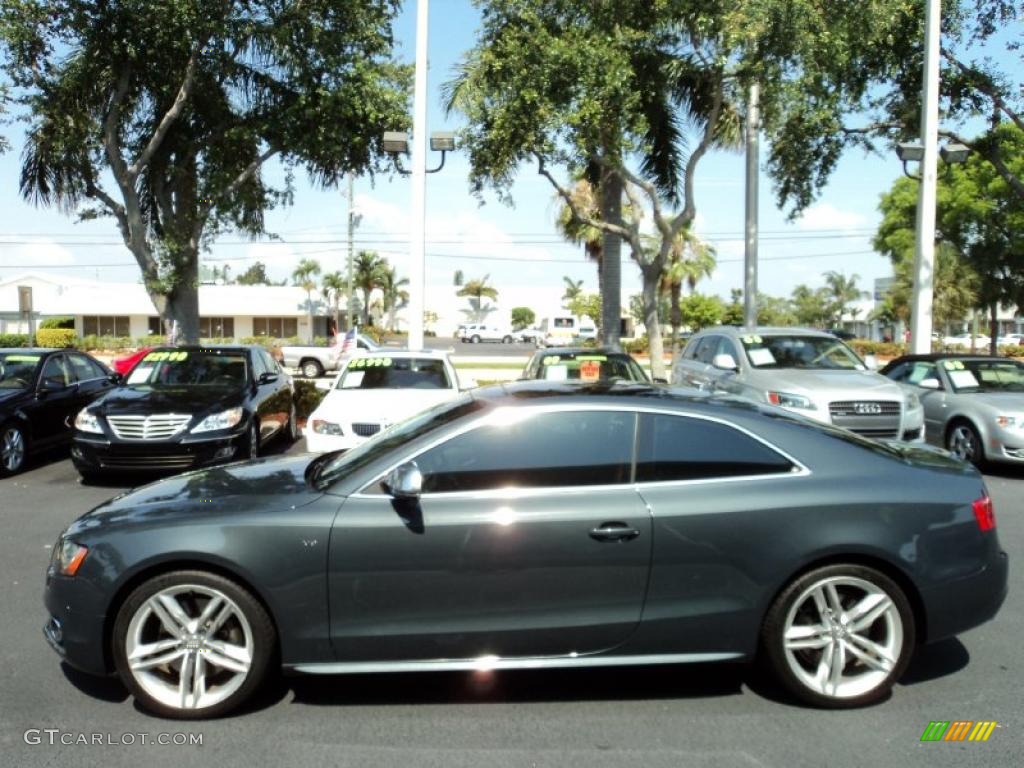 Meteor Grey Pearl Effect 2009 Audi S5 4.2 quattro Exterior Photo #49256117