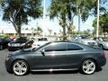 Meteor Grey Pearl Effect 2009 Audi S5 4.2 quattro Exterior