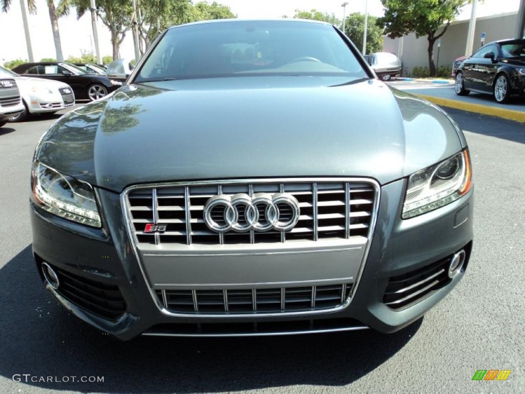 Meteor Grey Pearl Effect 2009 Audi S5 4.2 quattro Exterior Photo #49256174