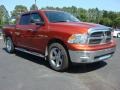 2009 Sunburst Orange Pearl Dodge Ram 1500 Big Horn Edition Crew Cab  photo #7