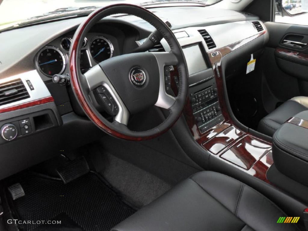 Ebony/Ebony Interior 2011 Cadillac Escalade Premium AWD Photo #49257848
