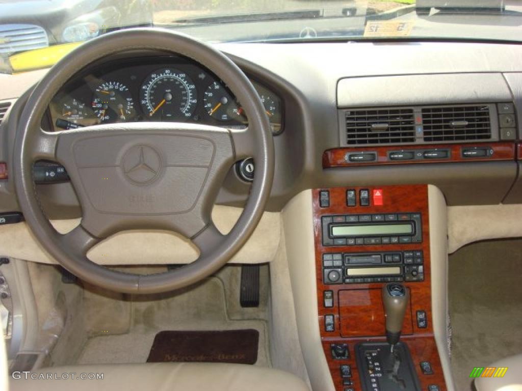 Parchment Interior 1997 Mercedes-Benz S 320 Short Wheelbase Sedan Photo #49257941