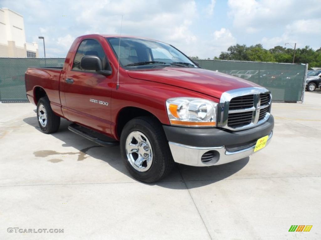 Inferno Red Crystal Pearl Dodge Ram 1500