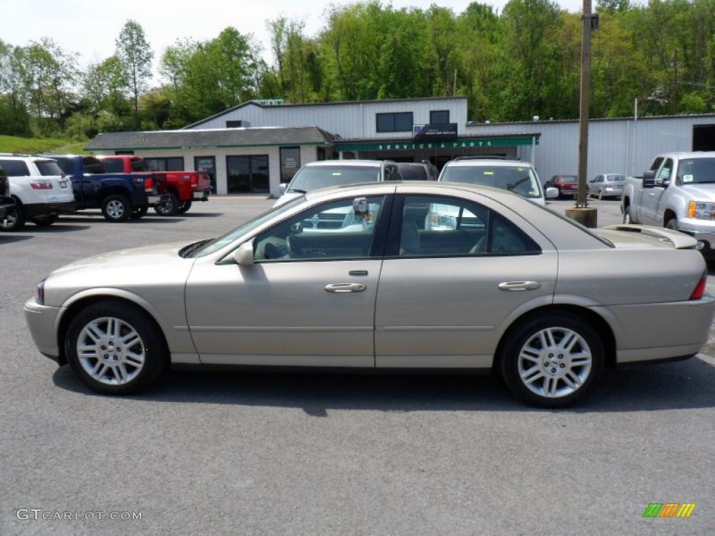 2004 LS V8 - Light French Silk Metallic / Dark Stone/Medium Light Stone photo #4