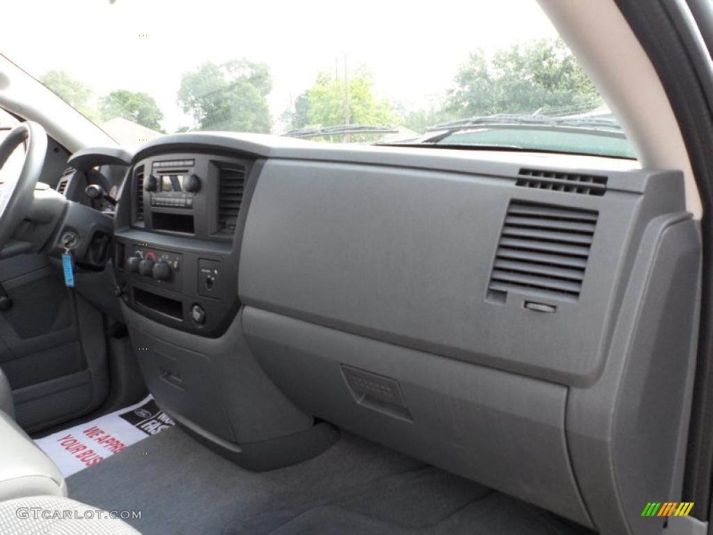 2006 Ram 1500 ST Regular Cab - Inferno Red Crystal Pearl / Medium Slate Gray photo #28