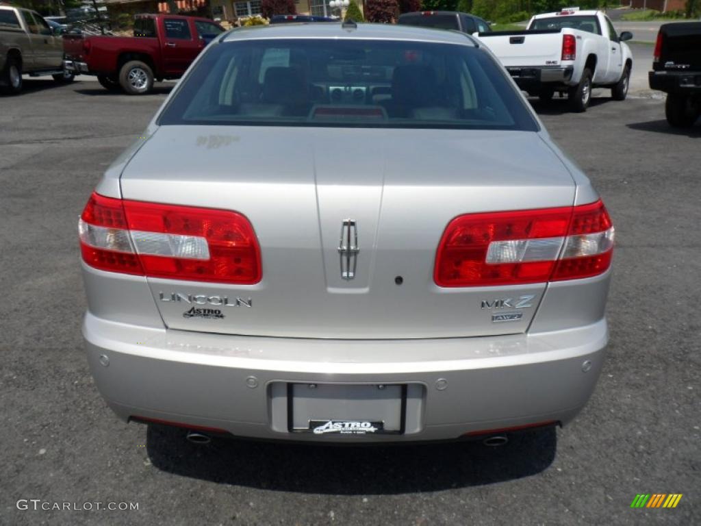 2008 MKZ AWD Sedan - Silver Birch Metallic / Dark Charcoal photo #6