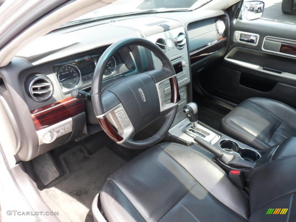 2008 MKZ AWD Sedan - Silver Birch Metallic / Dark Charcoal photo #10