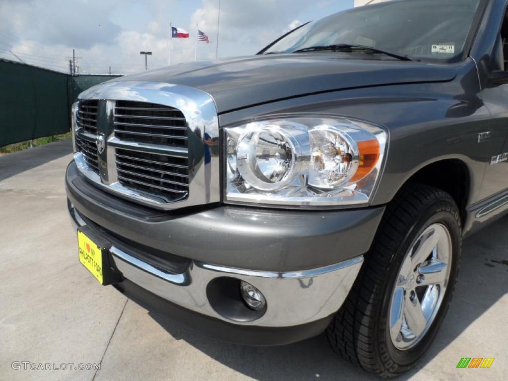 2008 Ram 1500 Lone Star Edition Quad Cab - Mineral Gray Metallic / Medium Slate Gray photo #13