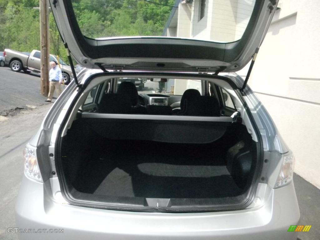 2010 Impreza 2.5i Premium Wagon - Spark Silver Metallic / Carbon Black photo #9