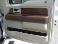 Medium Stone Leather/Sienna Brown Door Panel Photo for 2010 Ford F150 #49260299