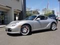 2009 Arctic Silver Metallic Porsche Cayman S  photo #2