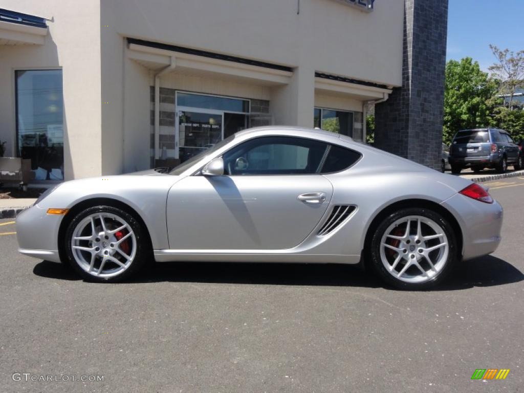 Arctic Silver Metallic 2009 Porsche Cayman S Exterior Photo #49260548