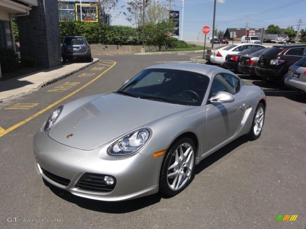 Arctic Silver Metallic 2009 Porsche Cayman S Exterior Photo #49260692