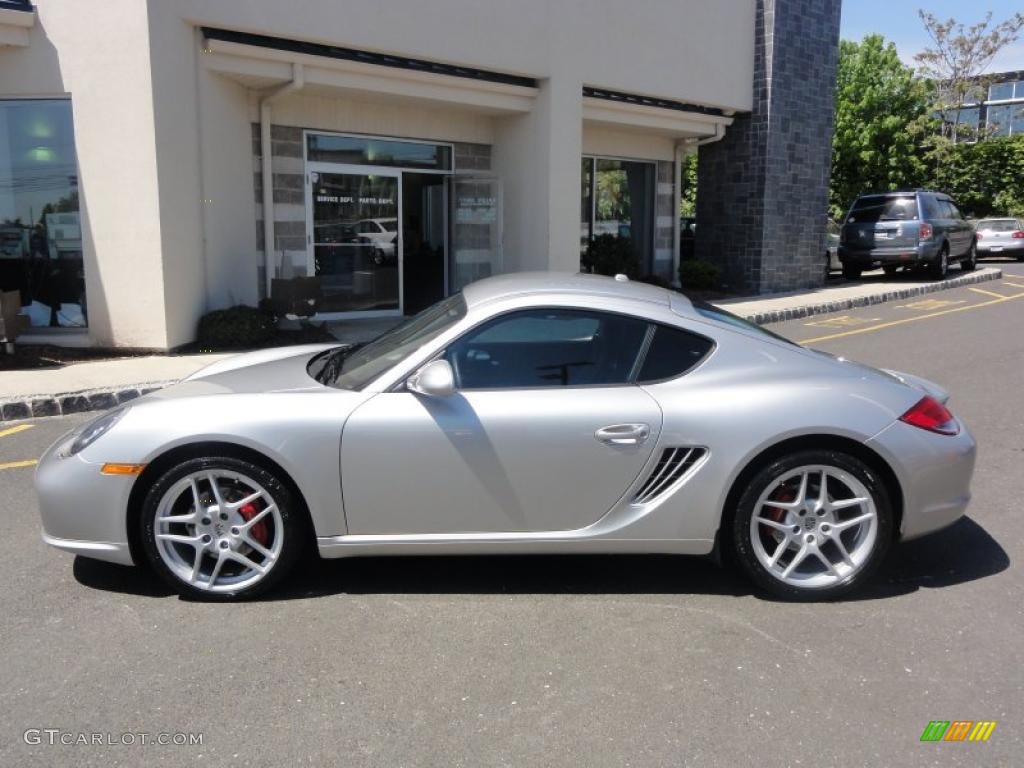 Arctic Silver Metallic 2009 Porsche Cayman S Exterior Photo #49260722
