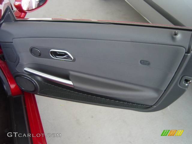 2007 Chrysler Crossfire SE Roadster Dark Slate Gray/Cedar Door Panel Photo #492633