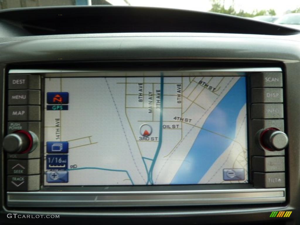 2008 Subaru Impreza WRX Sedan Navigation Photos