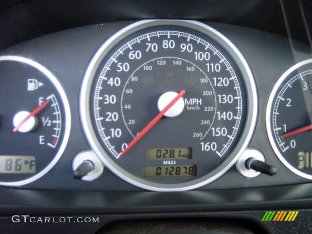 2007 Chrysler Crossfire SE Roadster Gauges Photo #492653