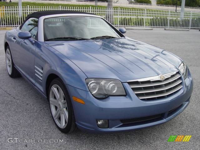 2007 Crossfire Limited Roadster - Aero Blue Pearlcoat / Dark Slate Gray/Medium Slate Gray photo #1