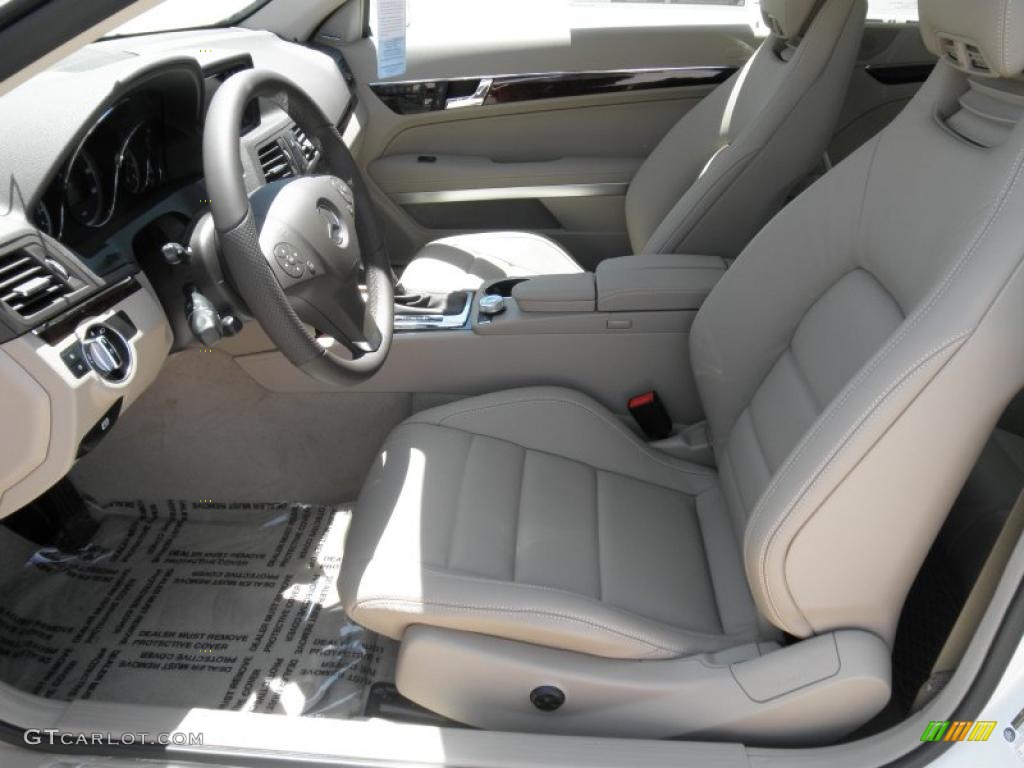 Almond/Mocha Interior 2011 Mercedes-Benz E 350 Cabriolet Photo #49266986
