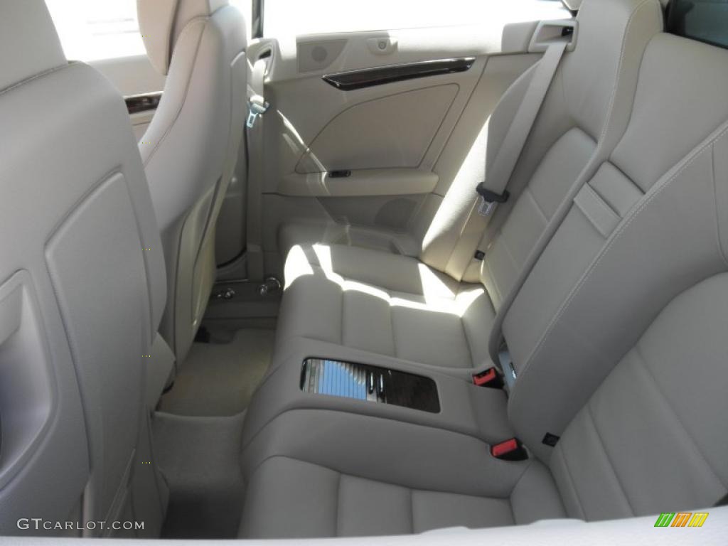 Almond/Mocha Interior 2011 Mercedes-Benz E 350 Cabriolet Photo #49266998