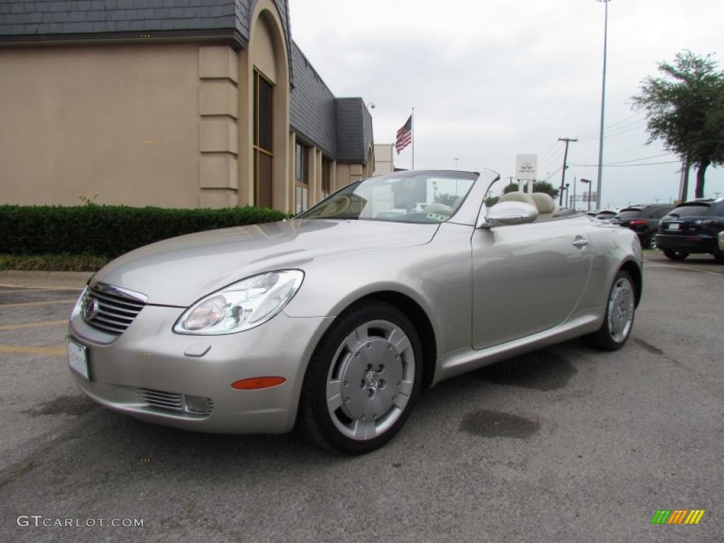 Millennium Silver Metallic 2003 Lexus SC 430 Exterior Photo #49267004