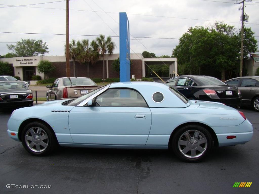 Desert Sky Blue 2003 Ford Thunderbird Premium Roadster Exterior Photo #49267415