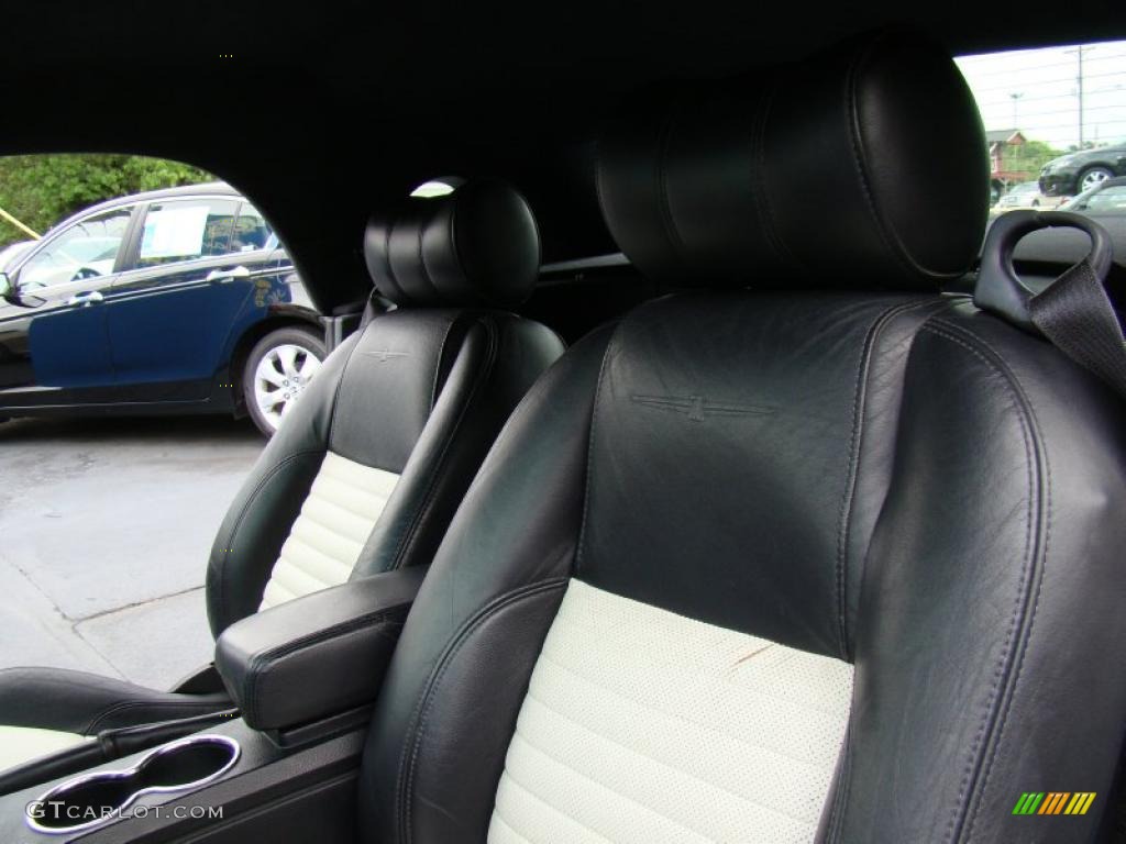 Black Ink/Whisper White Interior 2003 Ford Thunderbird Premium Roadster Photo #49267493