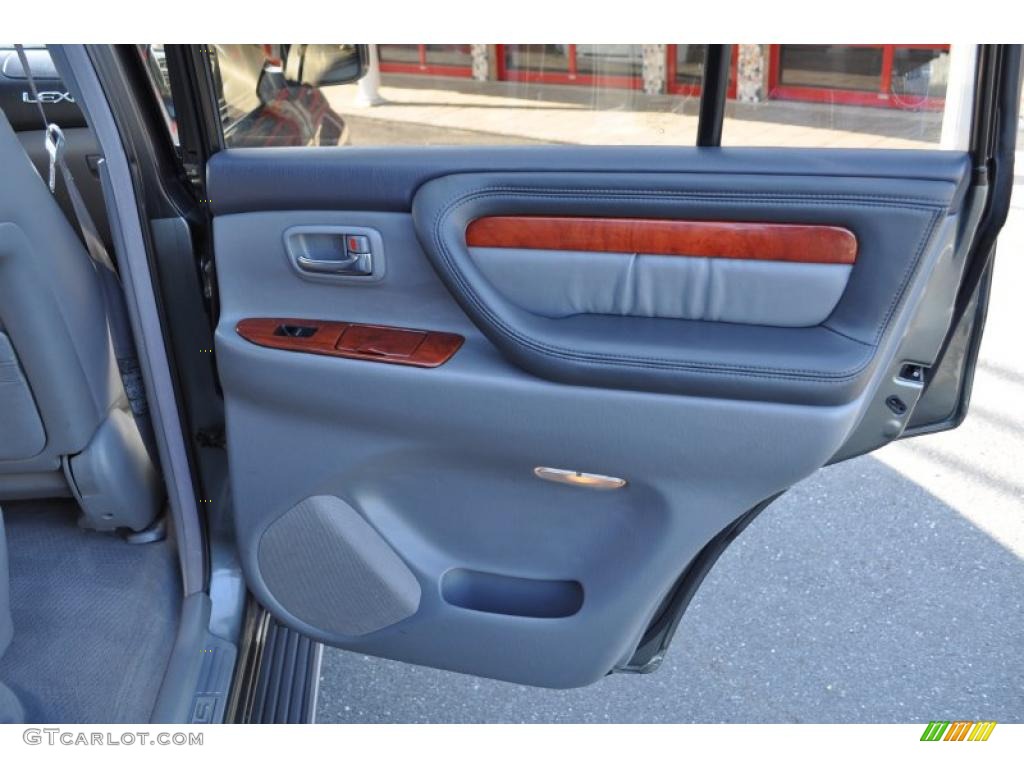 1999 Lexus LX 470 Gray Door Panel Photo #49269035