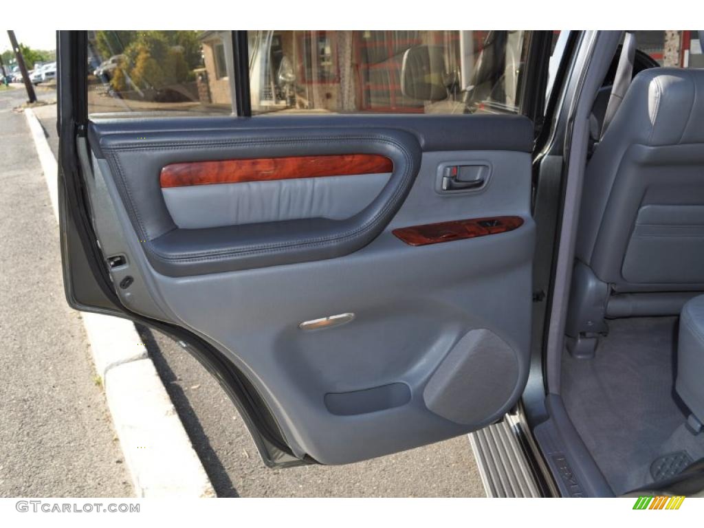 1999 Lexus LX 470 Gray Door Panel Photo #49269047