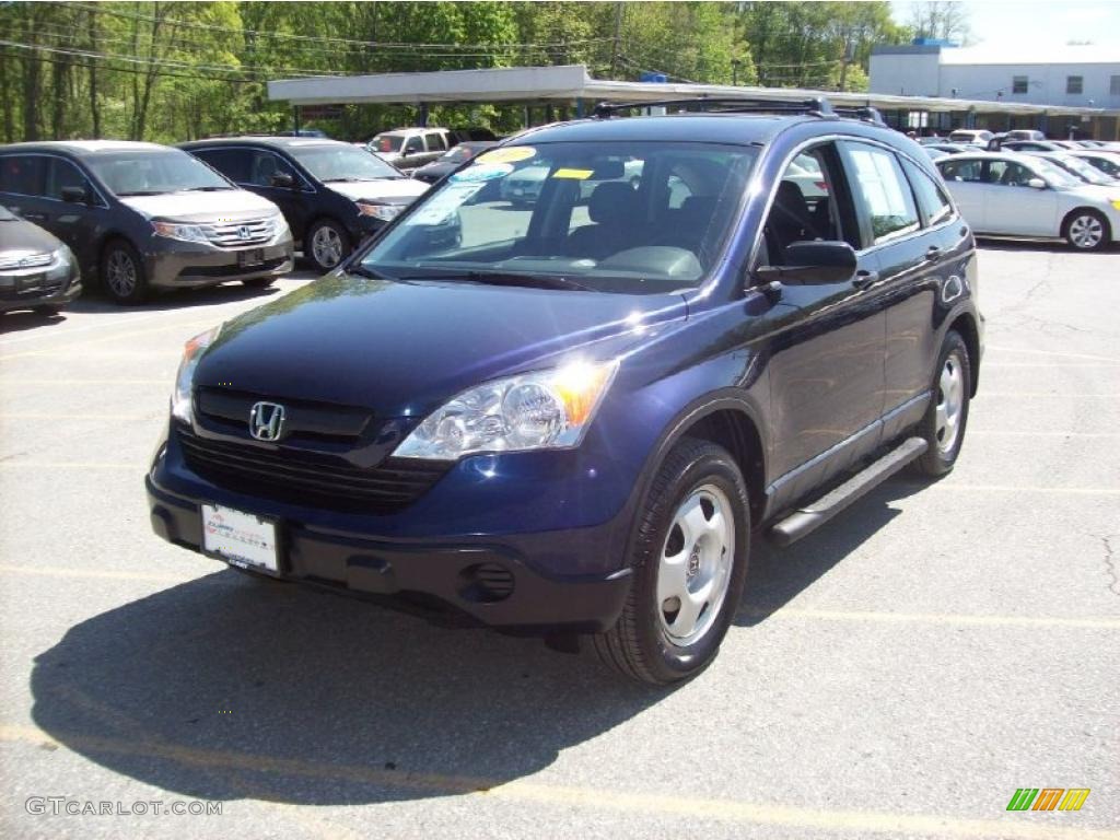 2007 CR-V LX 4WD - Royal Blue Pearl / Gray photo #19