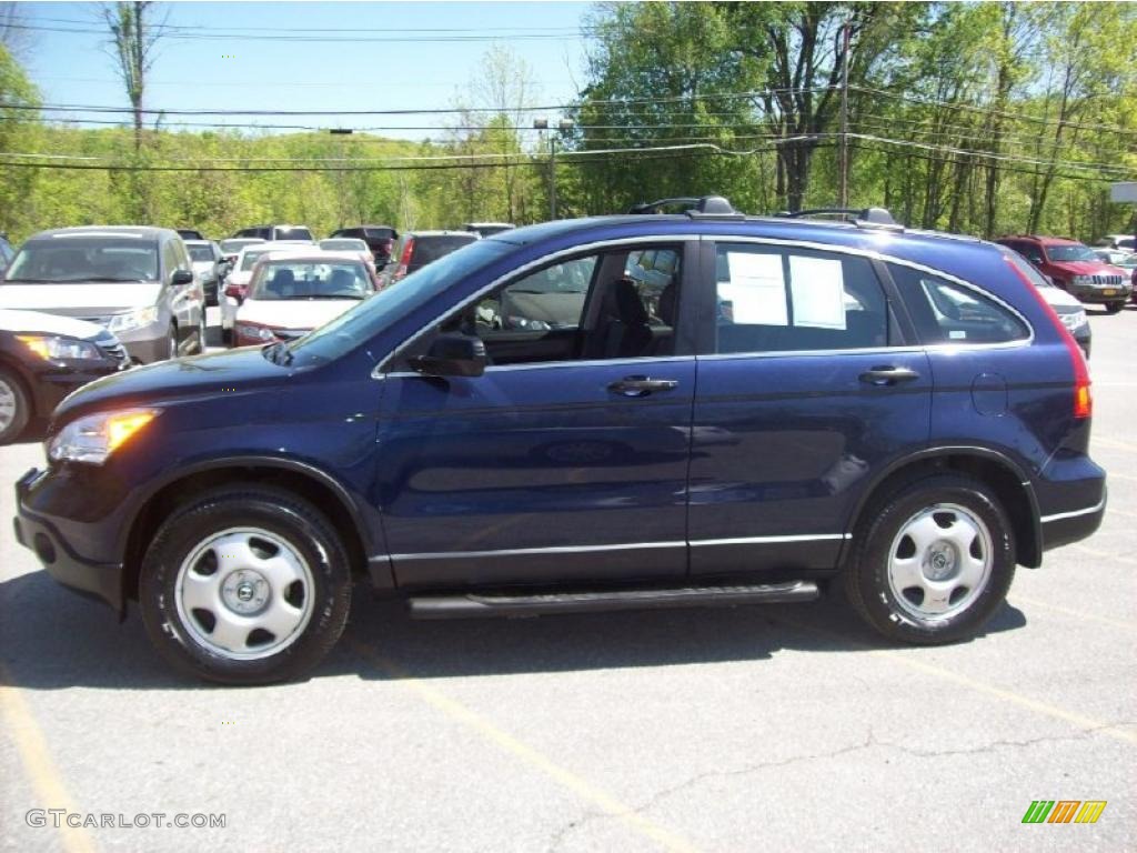 2007 CR-V LX 4WD - Royal Blue Pearl / Gray photo #20