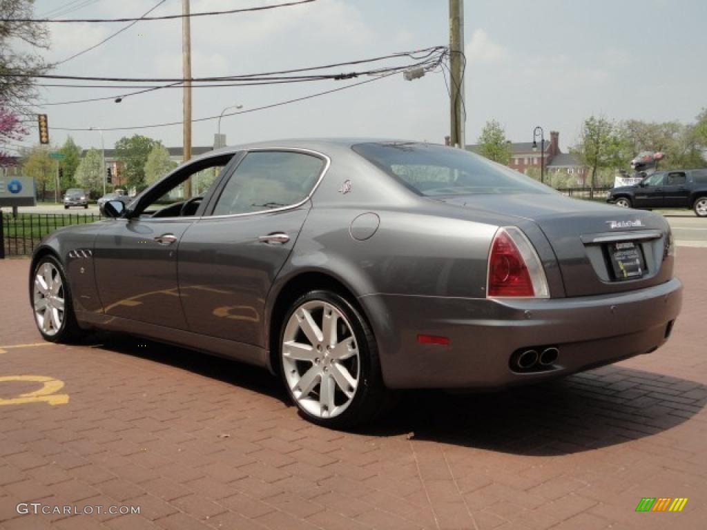 2007 Quattroporte DuoSelect - Grigio Alfieri Metallic (Dark Silver) / Grigio Medio photo #8