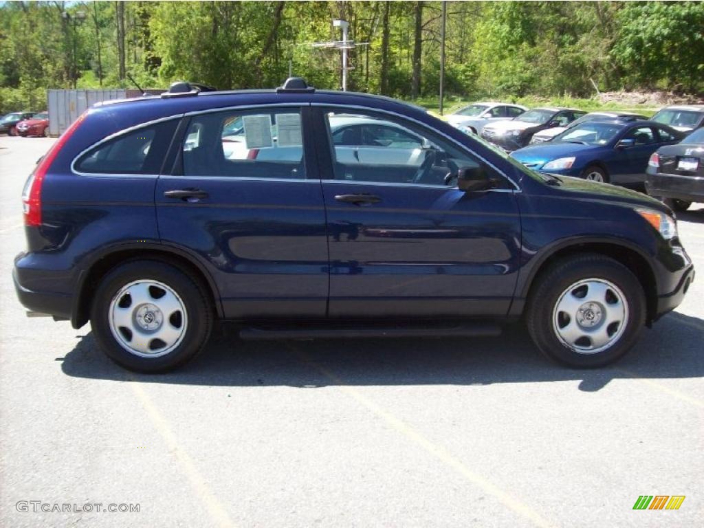 2007 CR-V LX 4WD - Royal Blue Pearl / Gray photo #23