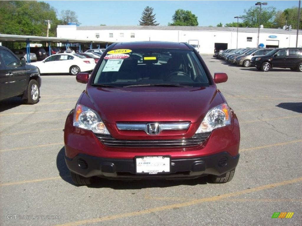 2008 CR-V EX-L 4WD - Tango Red Pearl / Gray photo #3