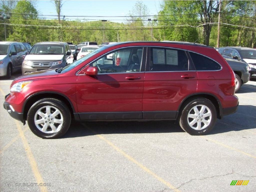 2008 CR-V EX-L 4WD - Tango Red Pearl / Gray photo #20