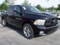 2011 Brilliant Black Crystal Pearl Dodge Ram 1500 Sport Crew Cab  photo #4