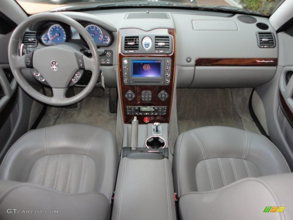 2007 Maserati Quattroporte DuoSelect Grigio Medio Dashboard Photo #49270283