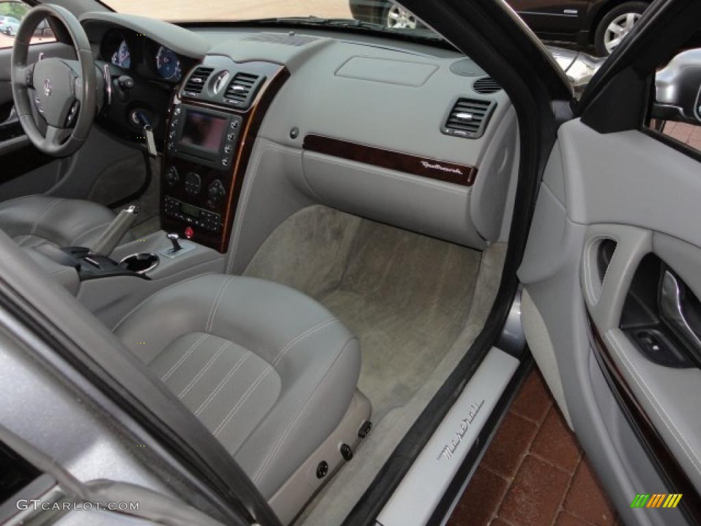 Grigio Medio Interior 2007 Maserati Quattroporte DuoSelect Photo #49270505