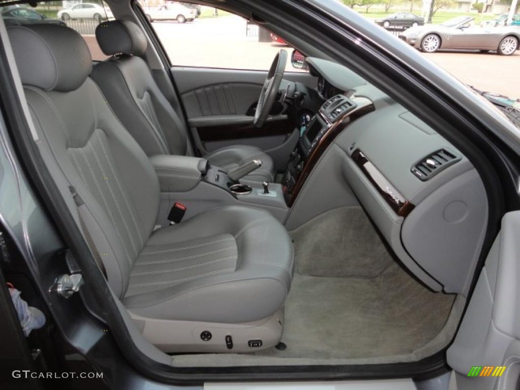 Grigio Medio Interior 2007 Maserati Quattroporte DuoSelect Photo #49270541