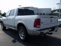 2011 Bright White Dodge Ram 1500 Laramie Crew Cab  photo #2