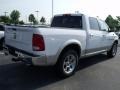 2011 Bright White Dodge Ram 1500 Laramie Crew Cab  photo #3