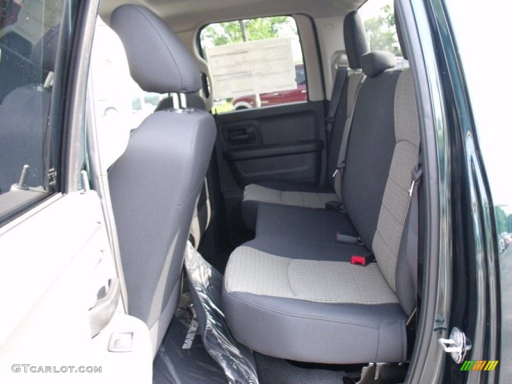 2011 Ram 1500 ST Quad Cab - Hunter Green Pearl / Dark Slate Gray/Medium Graystone photo #7