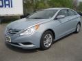 Iridescent Silver Blue Metallic - Sonata GLS Photo No. 1