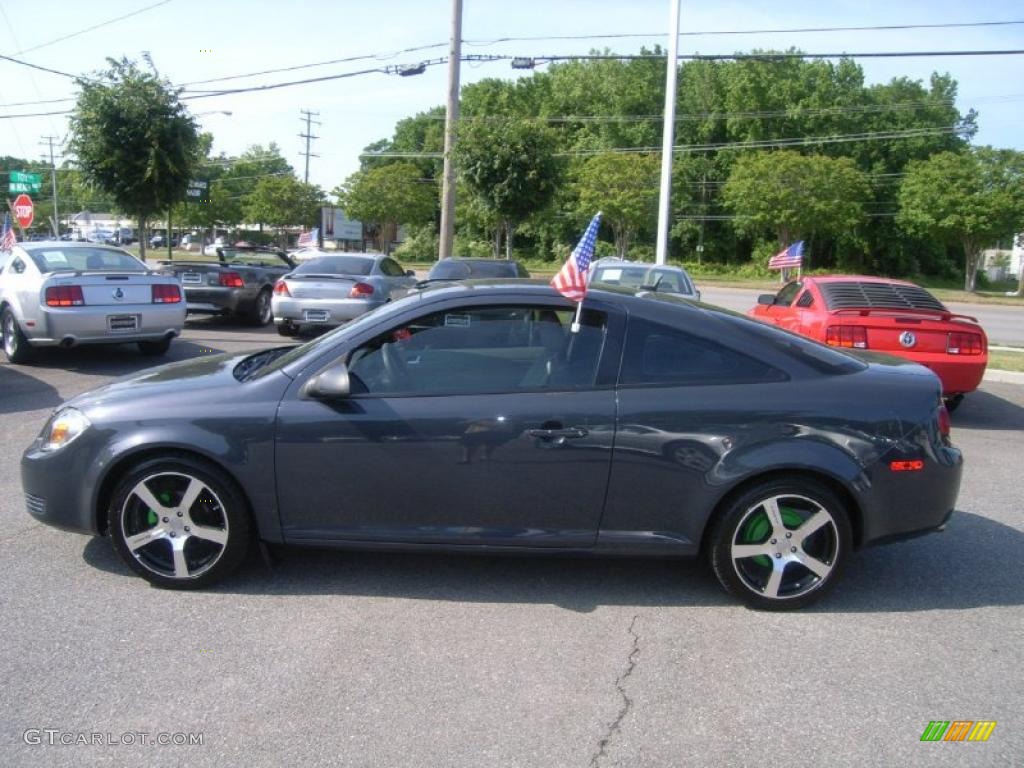 Slate Metallic 2009 Chevrolet Cobalt LS Coupe Exterior Photo #49271351