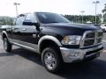 2011 Brilliant Black Crystal Pearl Dodge Ram 2500 HD Laramie Crew Cab 4x4  photo #4