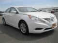 Pearl White - Sonata GLS Photo No. 16