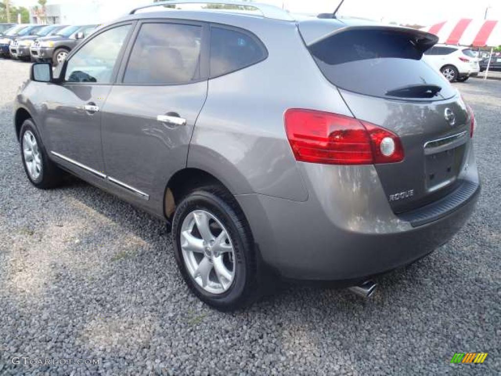 2011 Rogue SV - Platinum Graphite / Gray photo #3