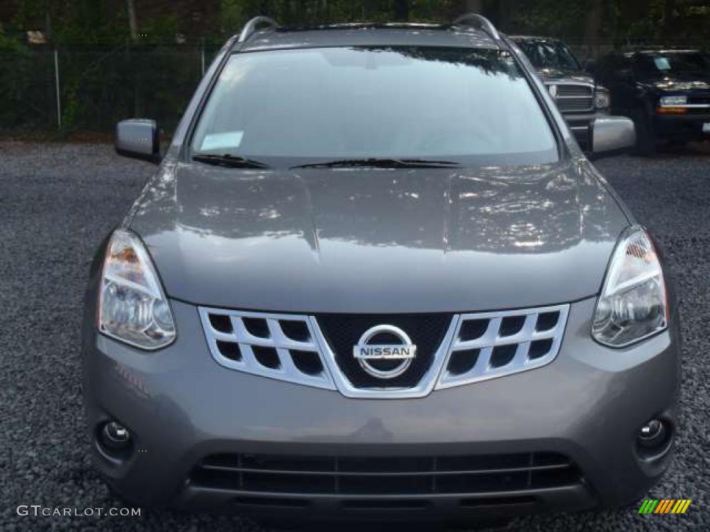 2011 Rogue SV - Platinum Graphite / Gray photo #5