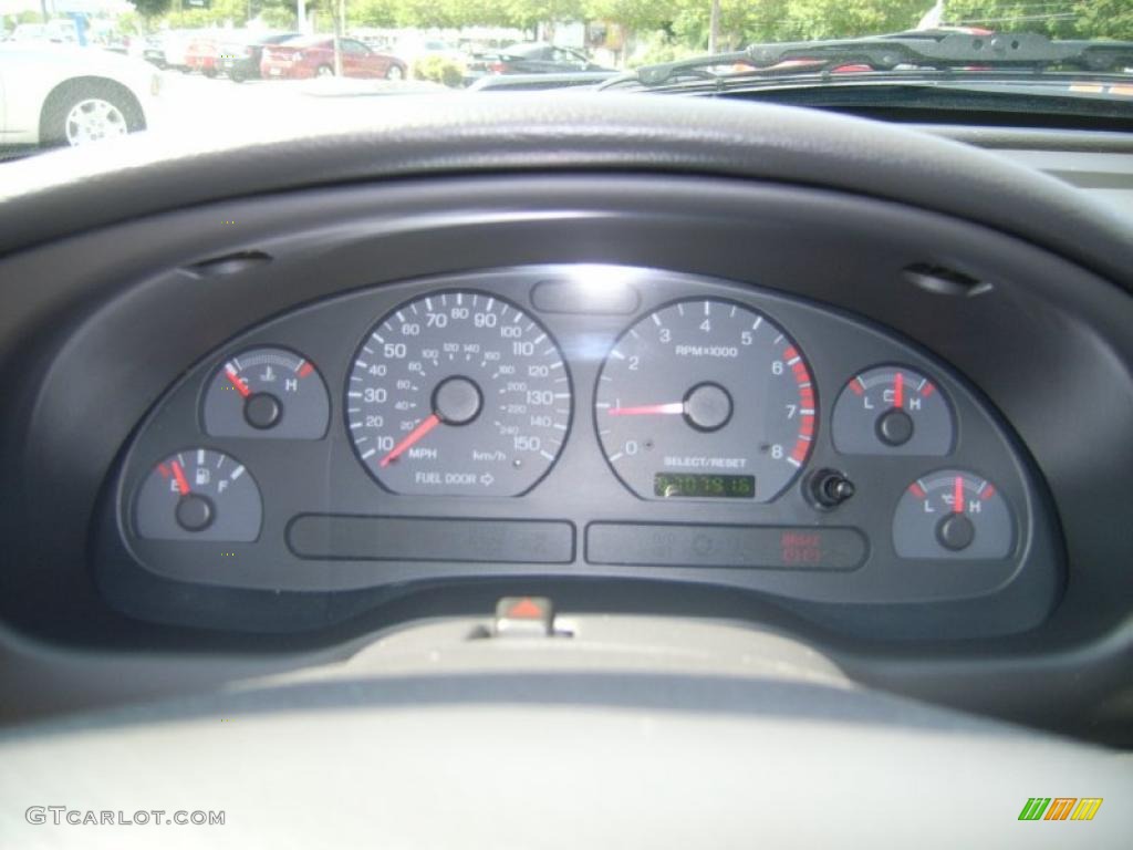 2004 Ford Mustang GT Coupe Gauges Photo #49272911