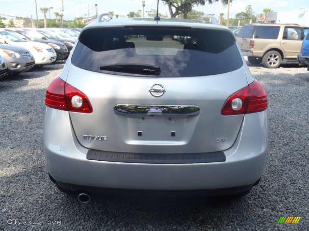 2011 Rogue SV - Silver Ice Metallic / Black photo #4